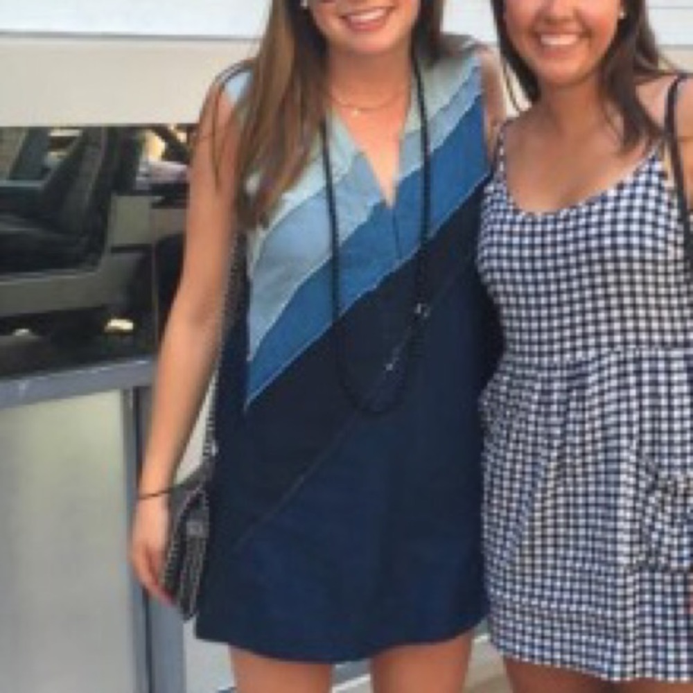 Free People Blue Jean Denim Dress